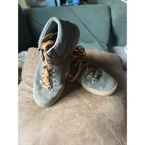 Forsake Lucie Mid Black Genuine Leather Waterproof Hiking Boot Women's Size 8